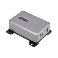 Startech.com 424DEU-USB-C-CHARGER USB-C töltő 4-portos, 100-240V, 28V kimenet, 1.8 m kábel, beltéri, gyorstöltés, szürke