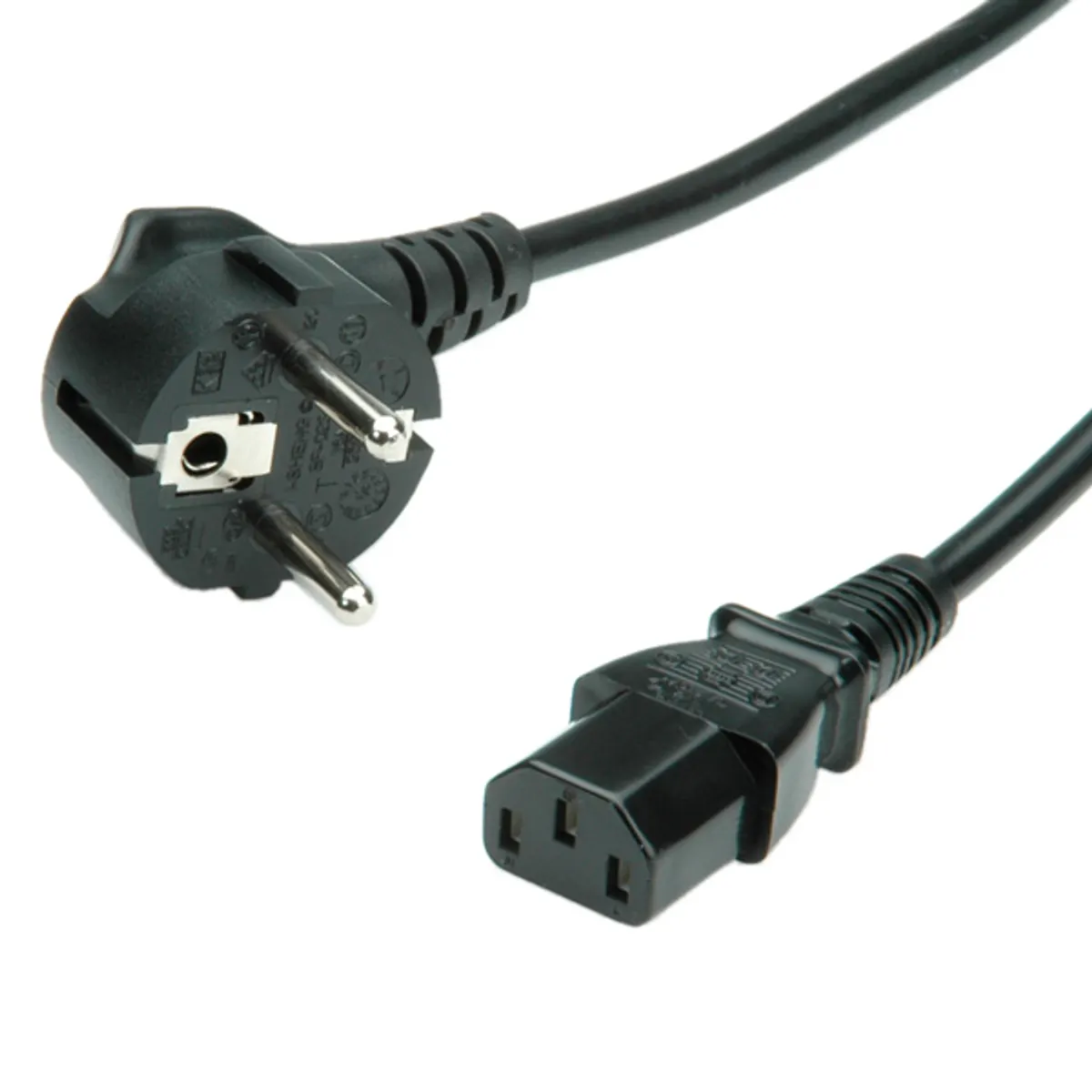 Value 19.99.1018 hálózati kábel CEE7-7-C13 1,8 m 250 V 10 A #1