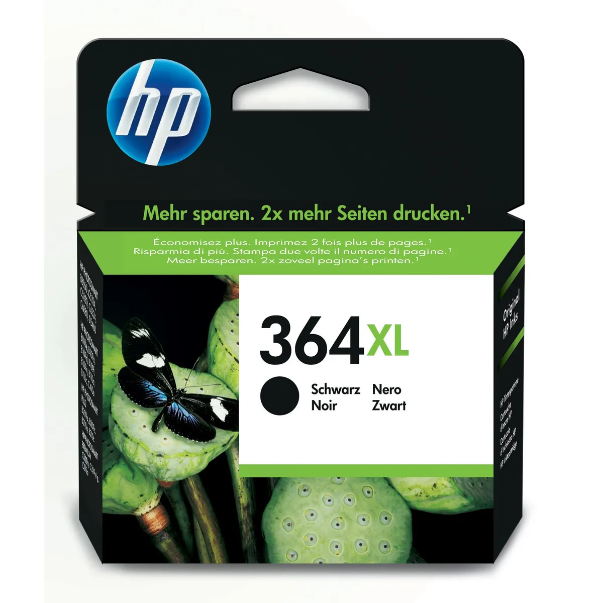 HP Inc. CN684EEABB 364XL fekete tintapatron XL kapacitás pigment alapú tinta 550 oldal #1
