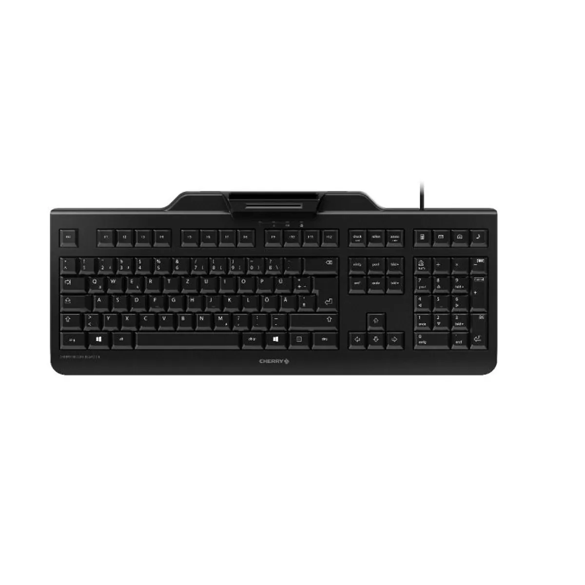 Cherry JK-A0400EU-2 Secure Board 1.0 105 billentyűs membrános usb billentyűzet fekete #1