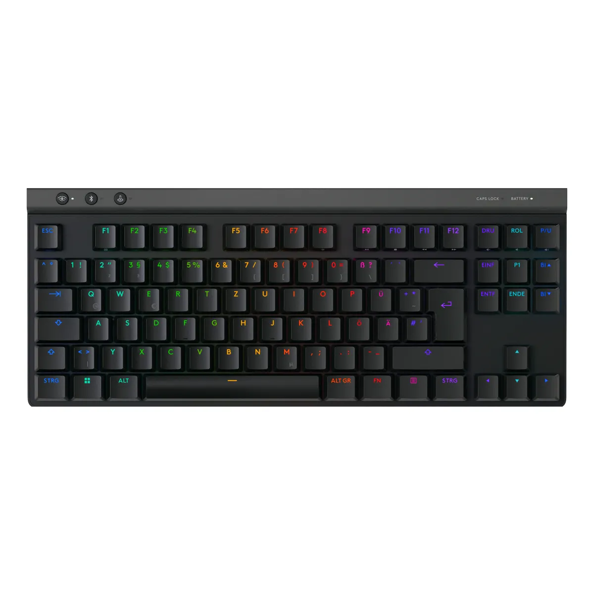 Logitech 920-012544 G515 LIGHTSPEED TKL billentyzet mechanikus kapcsoló rgb led qwertz 1,8 m fekete vezetékes és vezeték nélküli #1