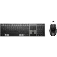 HP Inc. 9T5B0UT#AKC 725 vezeték nélküli billentyűzet és egér többeszközös, újratölthető, RF és Bluetooth #1