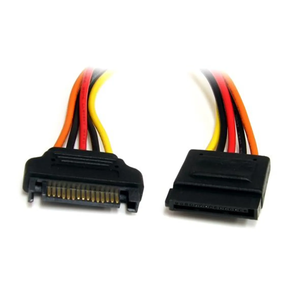 Startech.com SATAPOWEXT12 SATA tápcsatlakozó meghosszabbító kábel 12" mindkét vég SATA 15-tűs #1