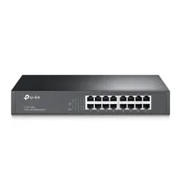TP-Link TL-SF1016DS 16-portos switch nem menedzselt fém ház rackbe szerelhető 16x RJ-45 10-100 Mbps