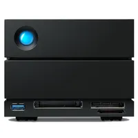 Seagate STLG60000400 LaCie 2big Dock v2 60 TB 2-bay Thunderbolt 4 USB 3.2 Gen 2 HDD