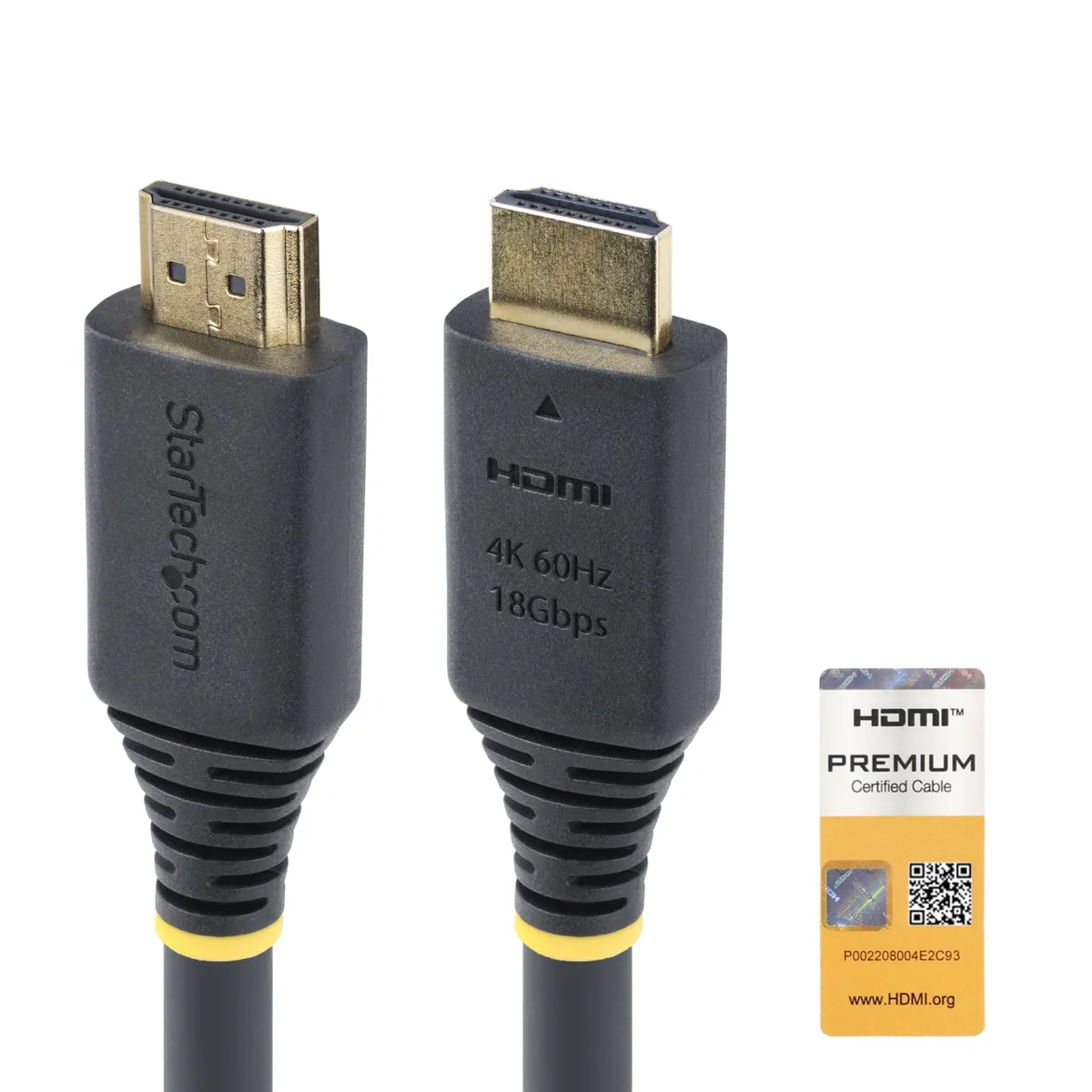 Startech.com HDMI2-CABLE-4K60-10M aktív hdmi-kábel 4K60 HDR ARC arany érintkezők hdmi a típus 10 m #1
