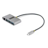 StarTech.com HB30C3A1GEA2 3-portos USB-C hub RJ-45 gigabites Ethernet