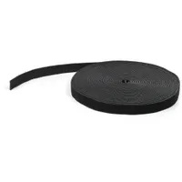 Startech.com HKLP50 tépőzáras kábelrendező 15,2 m - 19 mm - 2,4 mm fekete