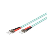 Assmann DK-2511-01/3 optikai patch kábel ST-ST OM3 50 µm 1 m