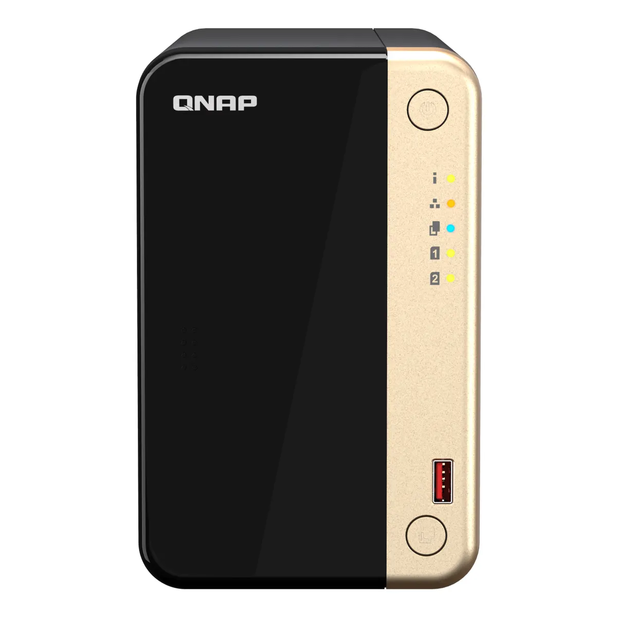 QNAP TS-264-8G TS-264 8 GB DDR4 2x2.5GbE 2x M.2 2280 PCIe Gen3 x2 HDMI 2.1 2x3.5in SATA #1