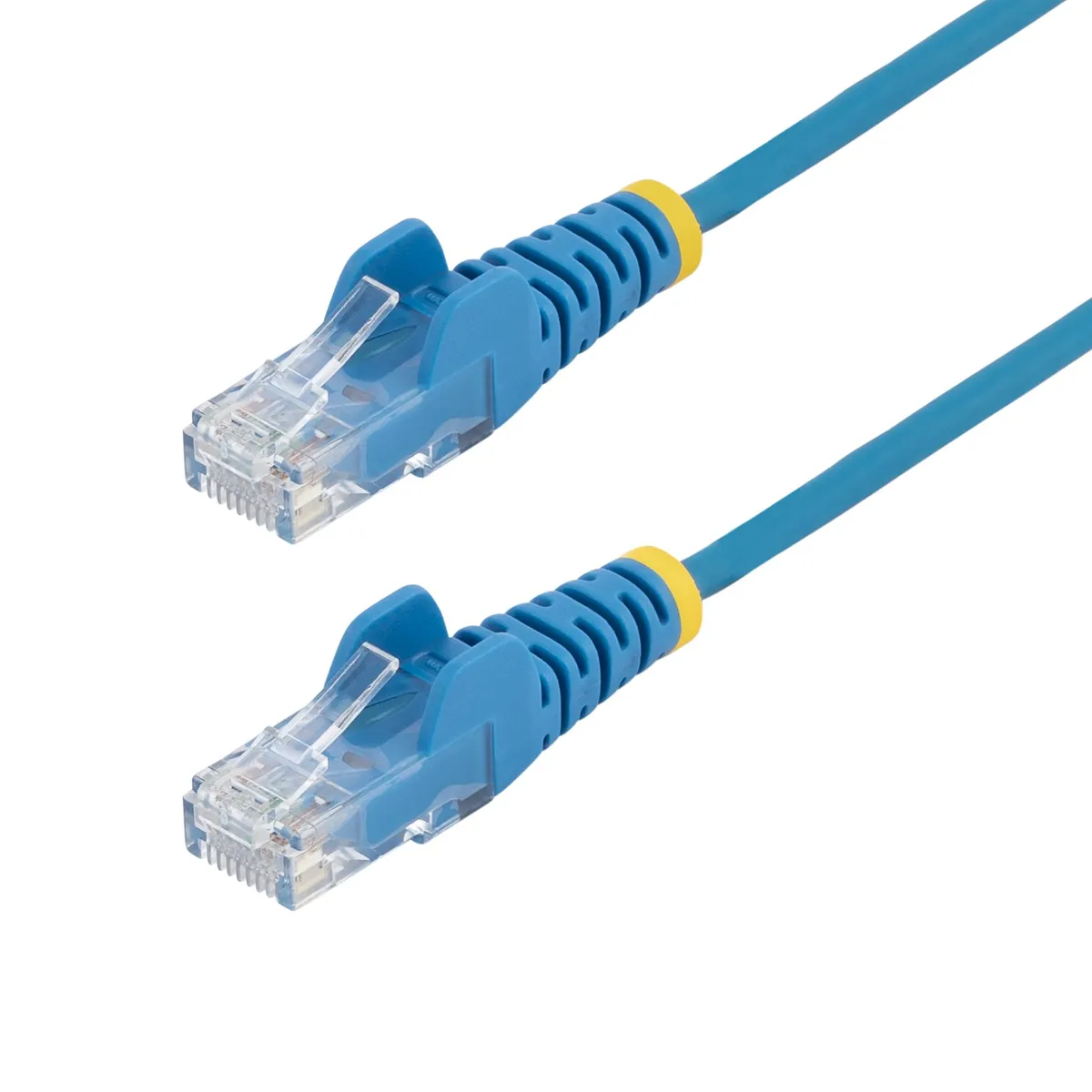 Startech.com N6PAT25CMBLS patch kábel 25 cm kék snagless Cat6 RJ-45 UTP arany érintkezők #1