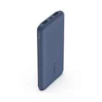 Belkin BPB011BTBL BoostCharge 10000mAh 3-portos power bank 2x USB-A 1x USB-C 15 W kék