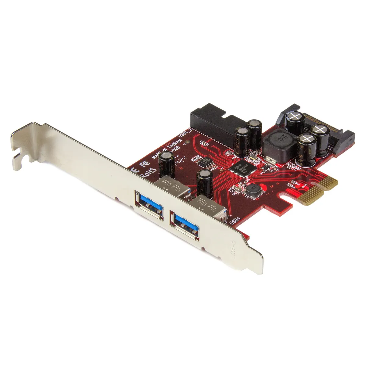 Startech.com PEXUSB3S2EI PCIe USB 3.2 Gen 1 bővítő kártya 4-portos #1