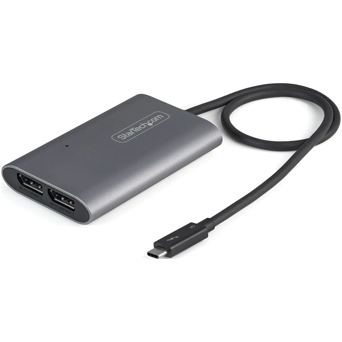 Startech.com TB32DP14 Thunderbolt 3 to dual DisplayPort adapter DP 1.4, max felbontás 7680x4320, HDCP 1.4 és 2.2 #1