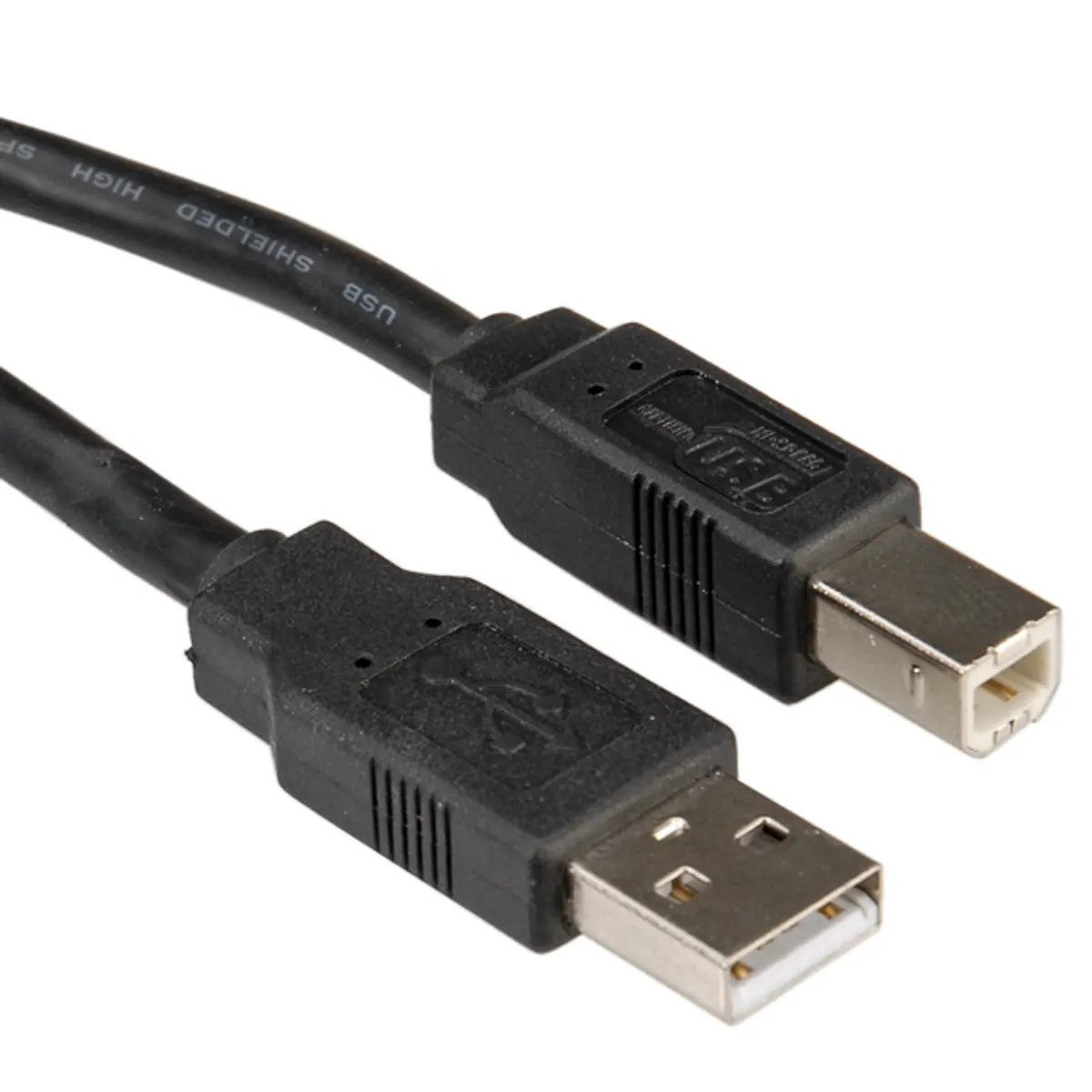 Roline 11.02.8830 USB A-B kábel USB 2.0 3m fekete #1