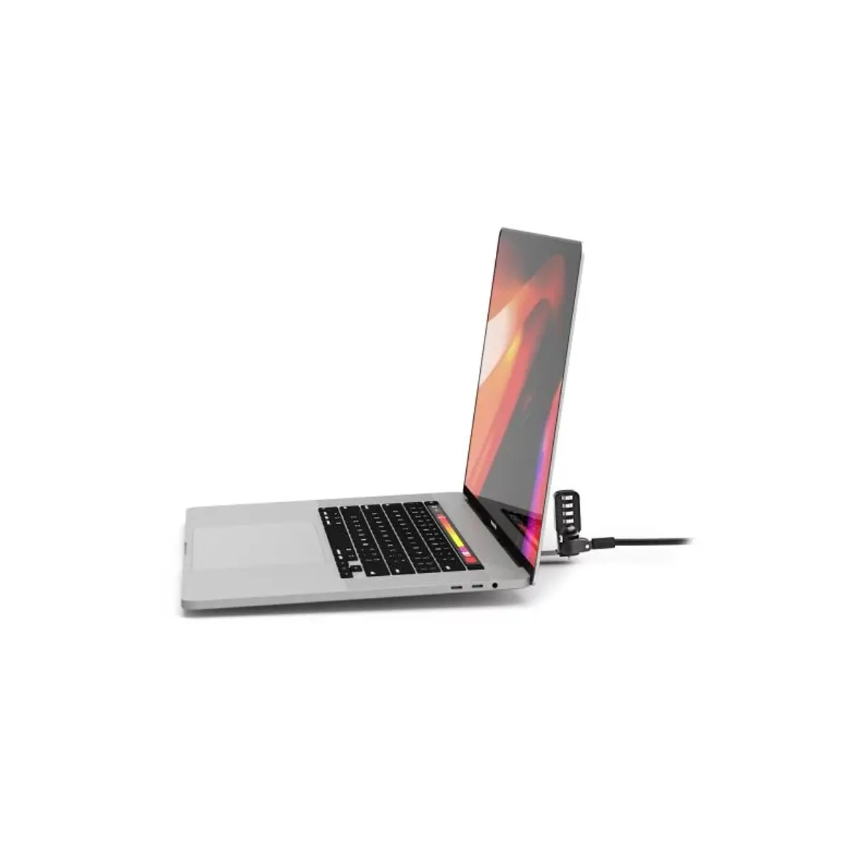 Self Positioning BLD01CL Blade universal KSLOT zár laptopokhoz, notebookokhoz és táblagépekhez ezüst 174 x 41 x 8 mm #1