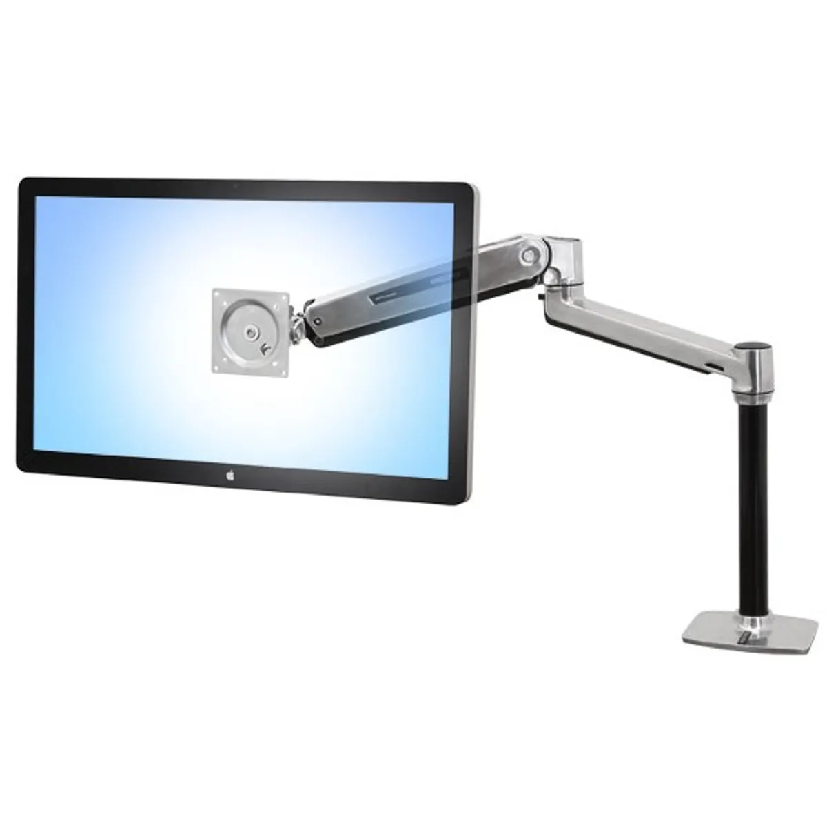 Ergotron 45-384-026 LX HD Sit-Stand asztali monitortartó 46" teherbírás 13,6 kg alumínium #1