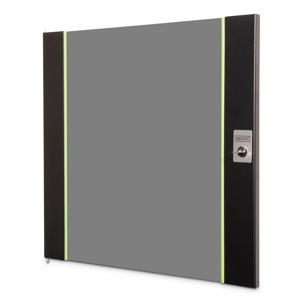 Assmann DN-19 DOOR-12-U-SW üveg frontajtó 12U fekete #1