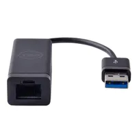 Dell 470-ABBT usb 3.0-ethernet adapter fekete 1 gbps usb-powered