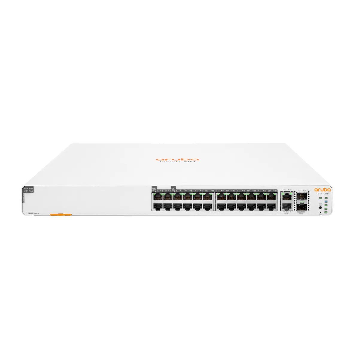HP Enterprise JL807AABB Aruba instant on 1960 24-portos gigabit PoE 370W 2x GT 2x SFP 1U #1
