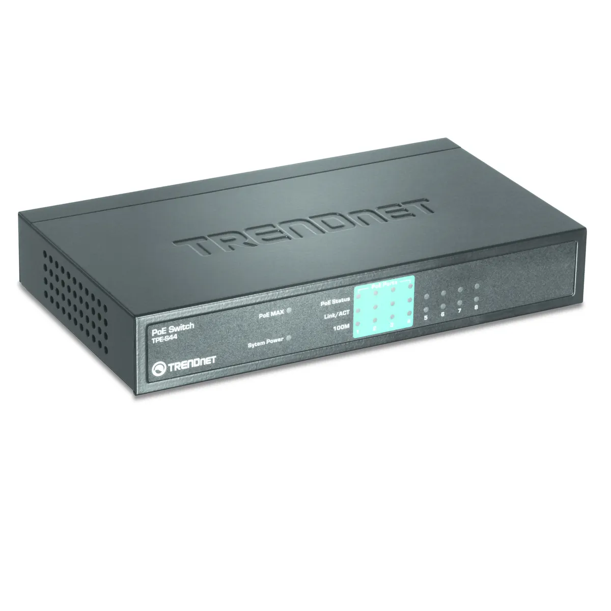 Trendnet TPE-S44 TPE-S44 8-portos 10-100 Mbps PoE kapcsoló 4 PoE port IEEE 802.3af #1