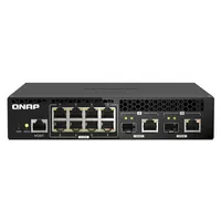 QNAP QSW-M2108R-2C L2 webmenedzselt kapcsoló 2x10GbE SFP RJ45 kombinált portok, 8x2.5GbE, rackre szerelhető