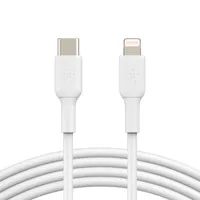 Belkin CAA003BT1MWH BoostCharge USB-C Lightning kábel 1 m fehér MFi
