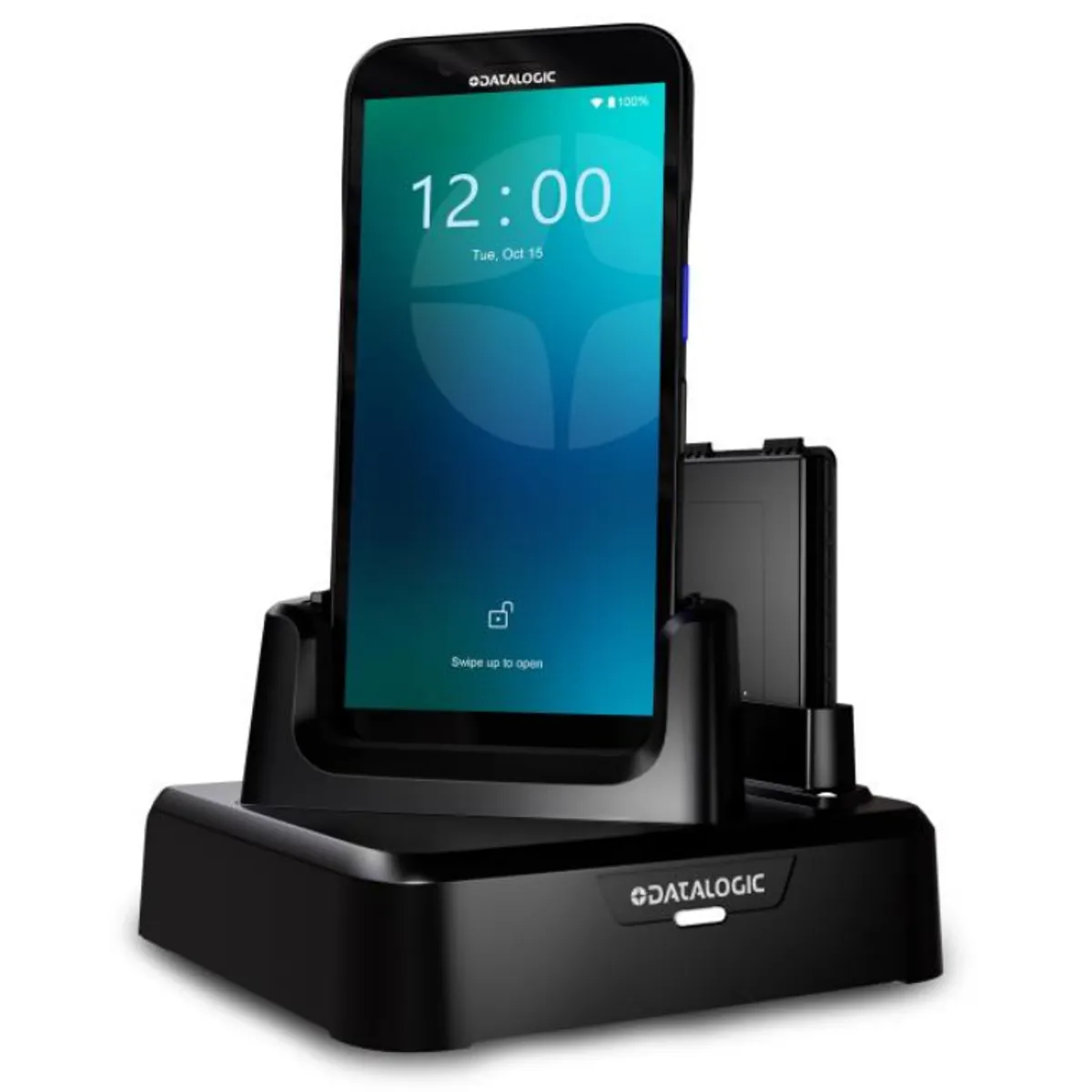 Datalogic 94A150123 egy slotos dokkolóállomás töltés és adat Ethernet és USB-C fekete tartalék akkumulátor #1