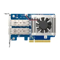 QNAP QXG-10G2SF-NXE 2-portos SFP 10GbE alacsony profilú PCIe kártya