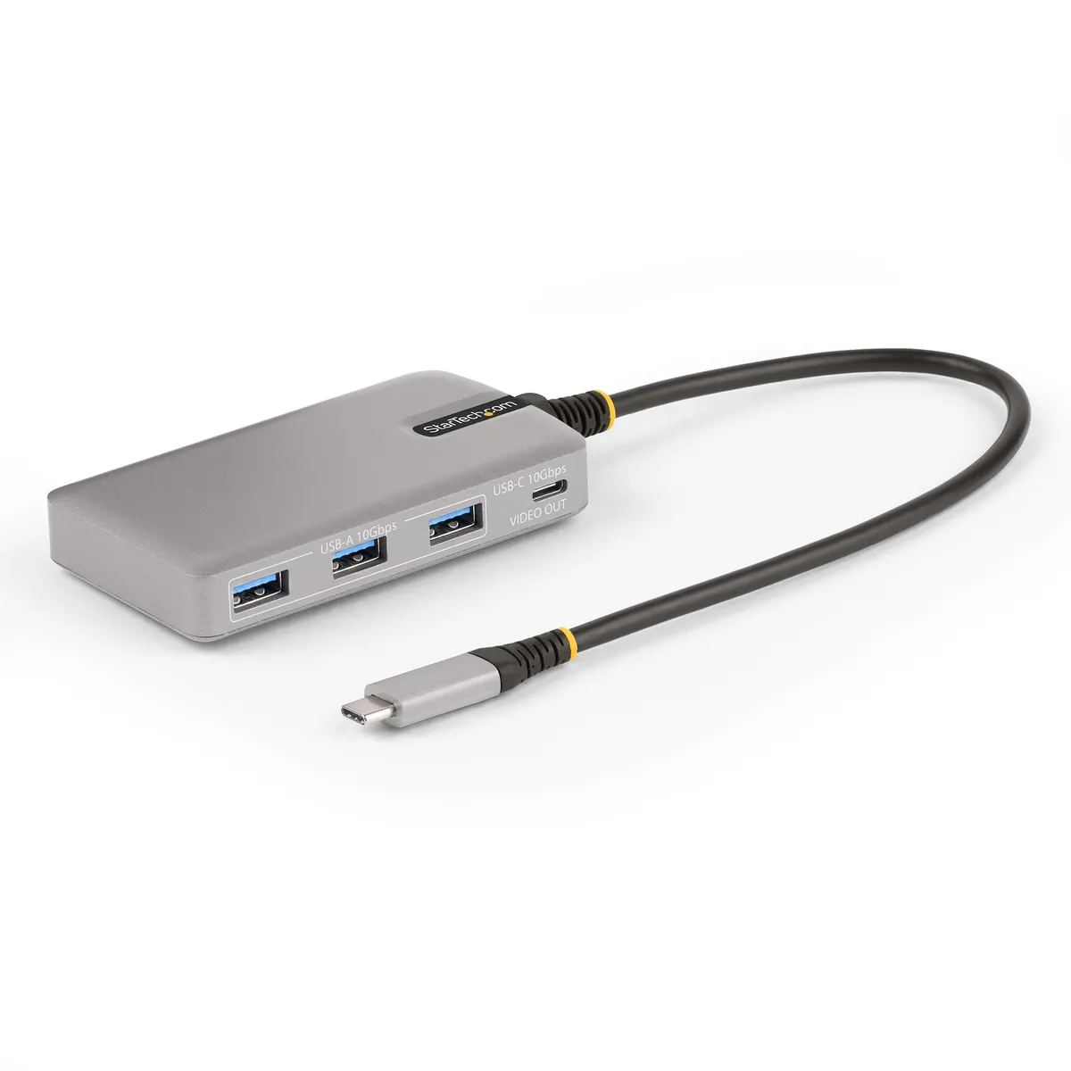 Startech.com HB31C3A1CDPPD3 4-portos USB-C 10 Gbps hub 3 USB-A 1 USB-C USB 3.2 Gen 2 interfész 18 W USB-s táplálás 4K 4096x2160 #1