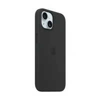 Apple MXPD3ZM/A iPhone 15 szilikontok MagSafe fekete