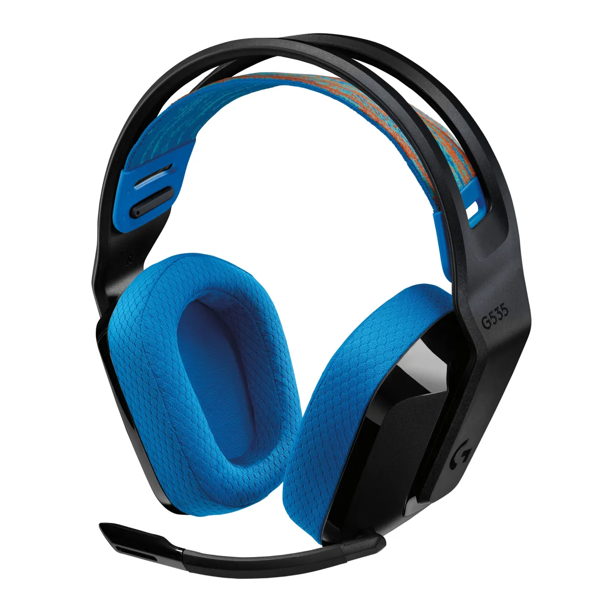 Logitech 939-002219 G535 Lightspeed vezeték nélküli gaming fejhallgató 40 mm hangszóró, 33 óra üzemidő, Discord-minősítésű, 236 g #1