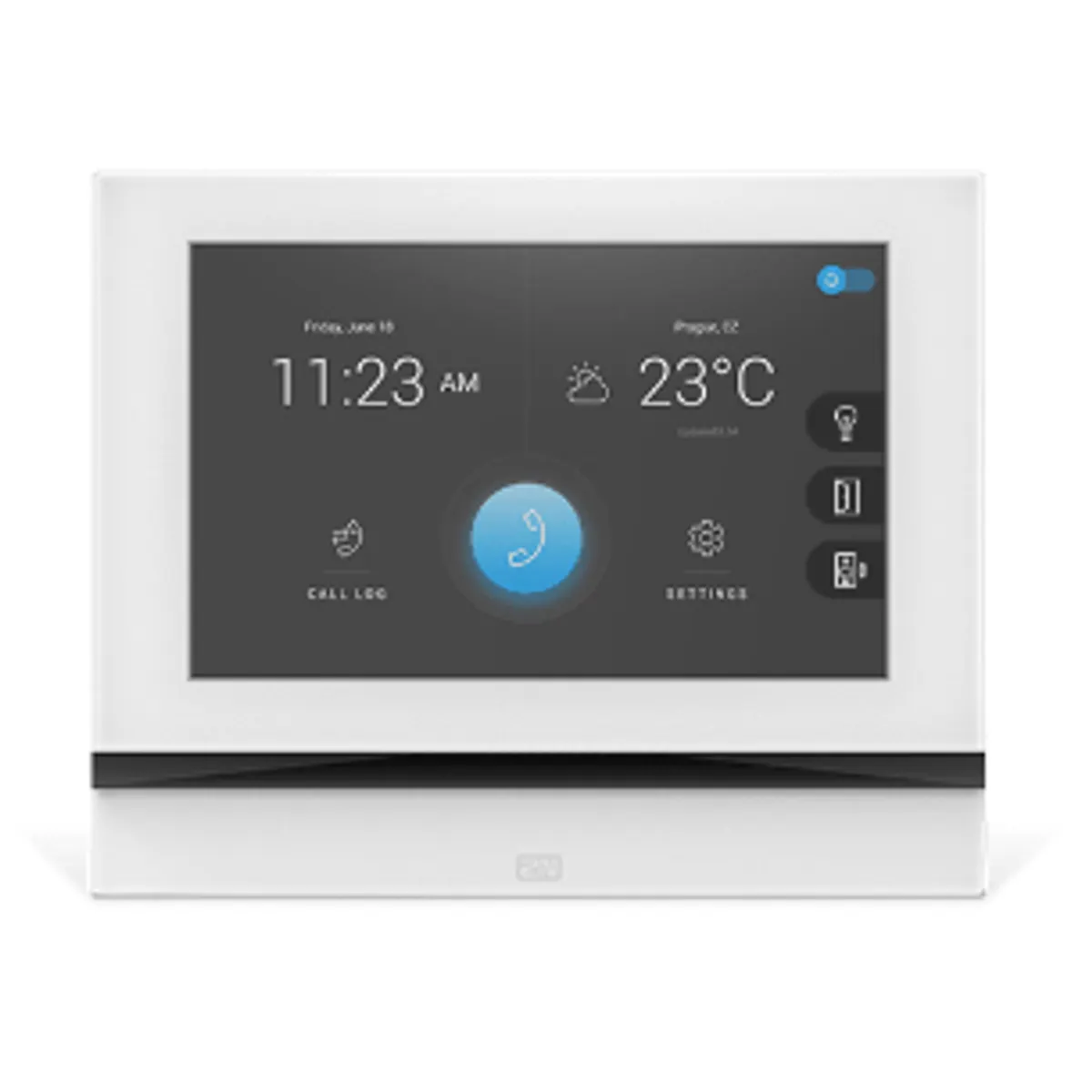 2N 91378601WH Indoor View 7" LED fehér H.263, H.264 2 W hangszóró #1