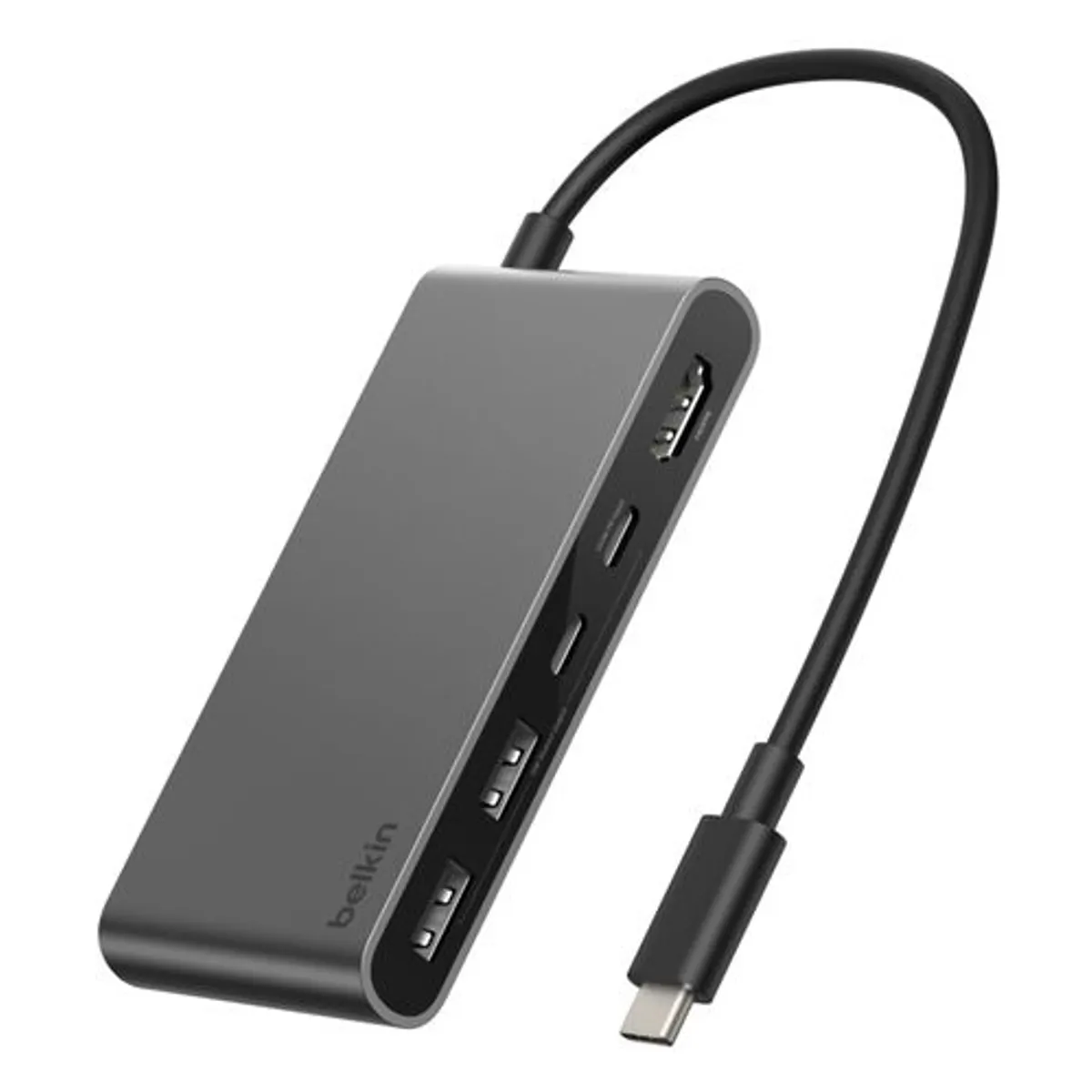 Belkin AVC022HQSGY Connect 5-in-1 USB-C hub duál USB-C portok HDMI 4K60 5000 Mbps ChromeOS #1