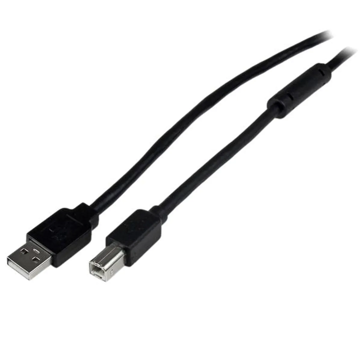 Startech.com USB2HAB65AC USB A és USB B kábel 20 m USB 2.0 fekete #1