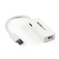 Startech.com USB31000SPTW USB 3.0-s gigabites ethernet adapter RJ-45 5 Gbps