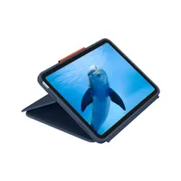 Logitech 920-011183 Rugged Combo 4 Touch érintőpad Apple kompatibilitás Smart Connector dokkolás kék iPad 10th gen