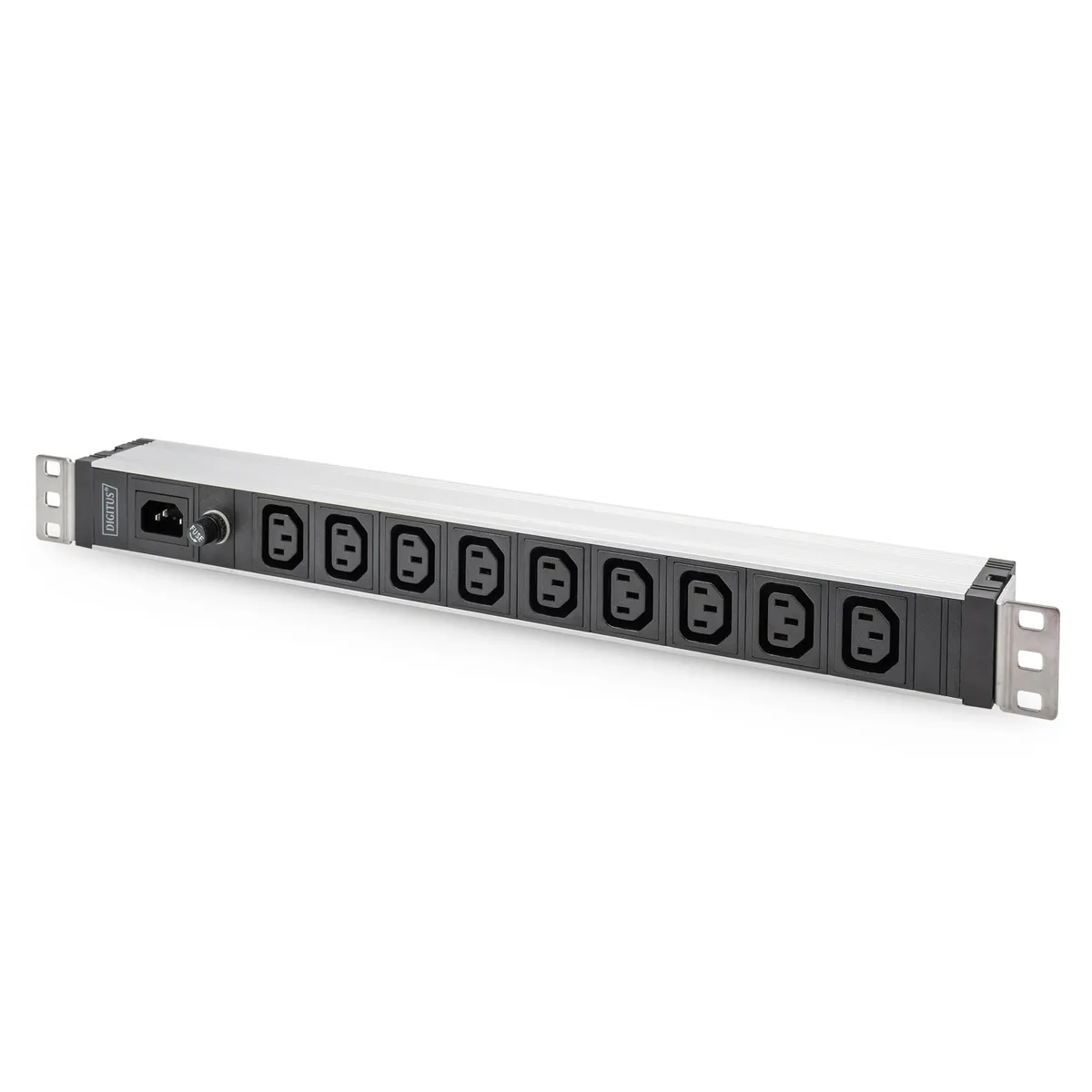 Assmann DN-95429 rackbe szerelhető 1U alumínium elosztó 9x C13 10A IEC C14 bemenet #1