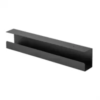 Value 17.99.1315 Kábelrendező tálca Fekete 600x114x76 mm