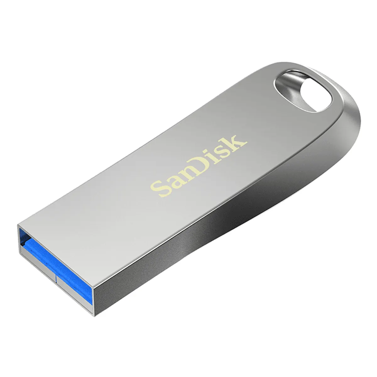 Sandisk SDCZ74-256G-G46 Ultra Luxe 256 GB USB 3.1 Gen 1 fémház kupak nélküli ezüst jelszavas védelem #1