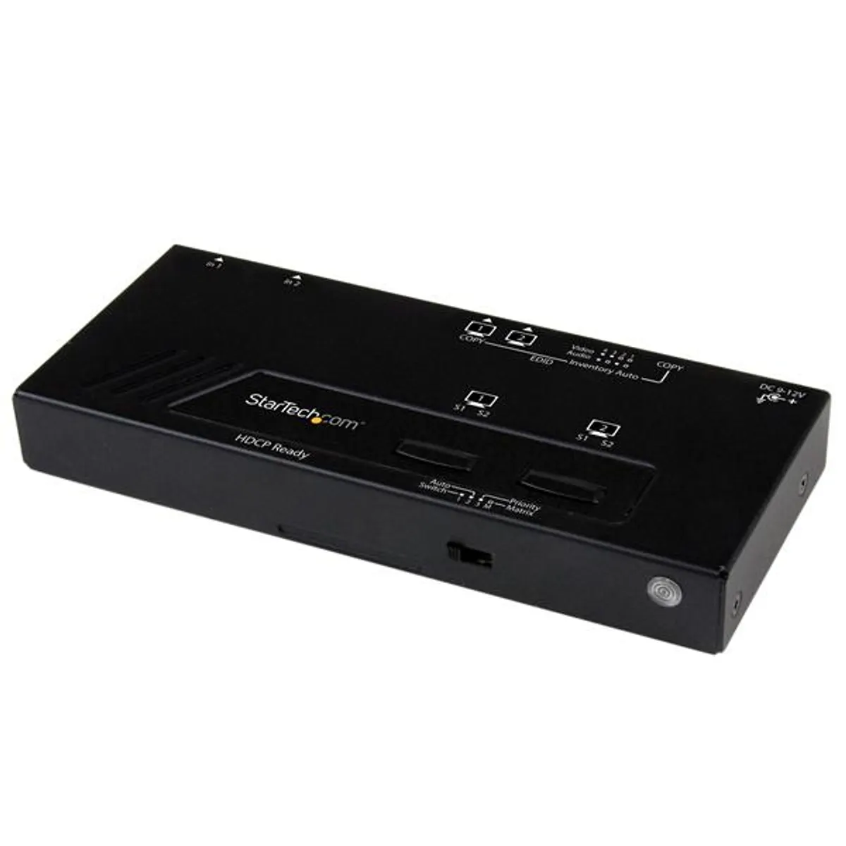Startech.com VS222HDQ 2x2 HDMI mátrix kapcsoló automatikus és elsőbbségi kapcsolás 1080p #1