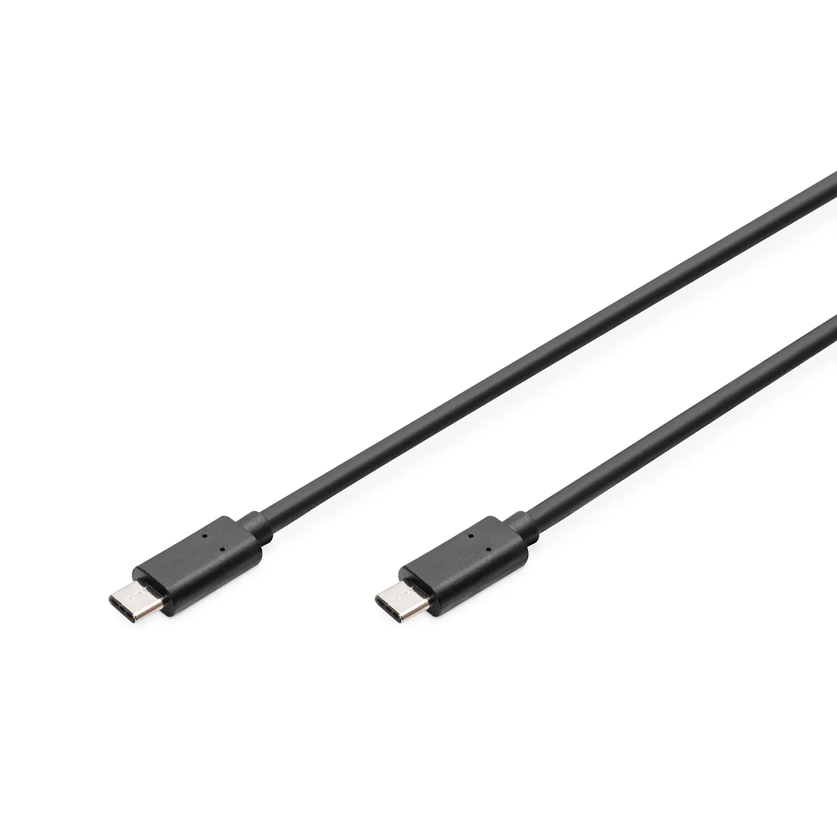 Assmann AK-300138-010-S USB-C összekötő kábel 1 m USB 3.2 Gen 2 nikkel érintkezők fekete #1