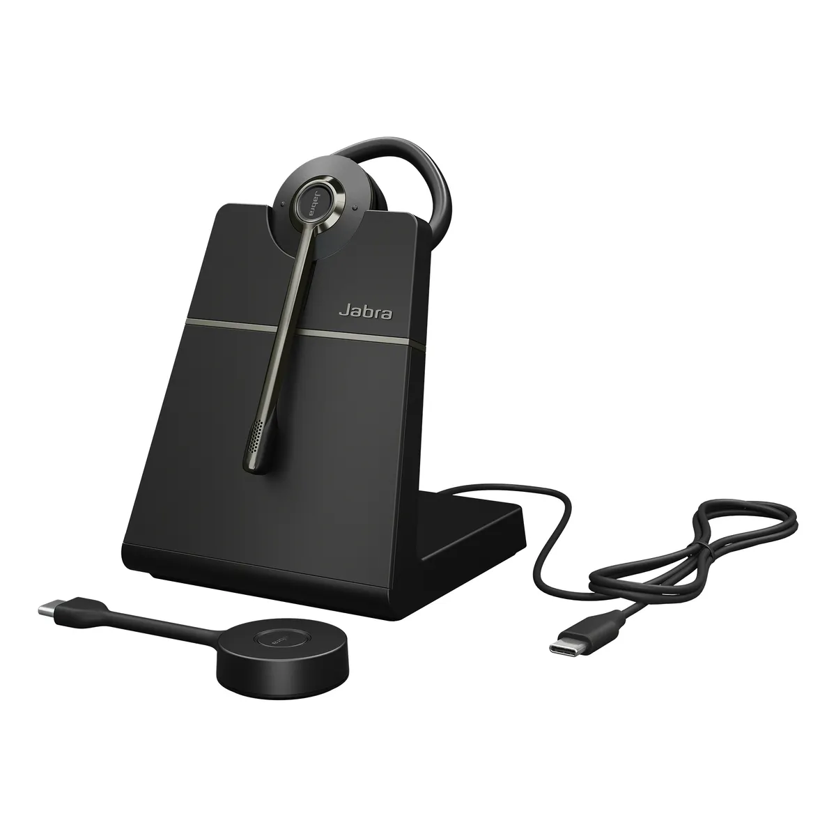 Jabra 9655-435-111 Engage 55 SE UC convertible vezeték nélküli fejhallgató 40-16000 Hz 150 m fekete #1