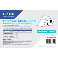 Epson C33S045740 Prémium matt címke 10,5 cm x 21 cm öntapadós, tintasugaras, 282 db