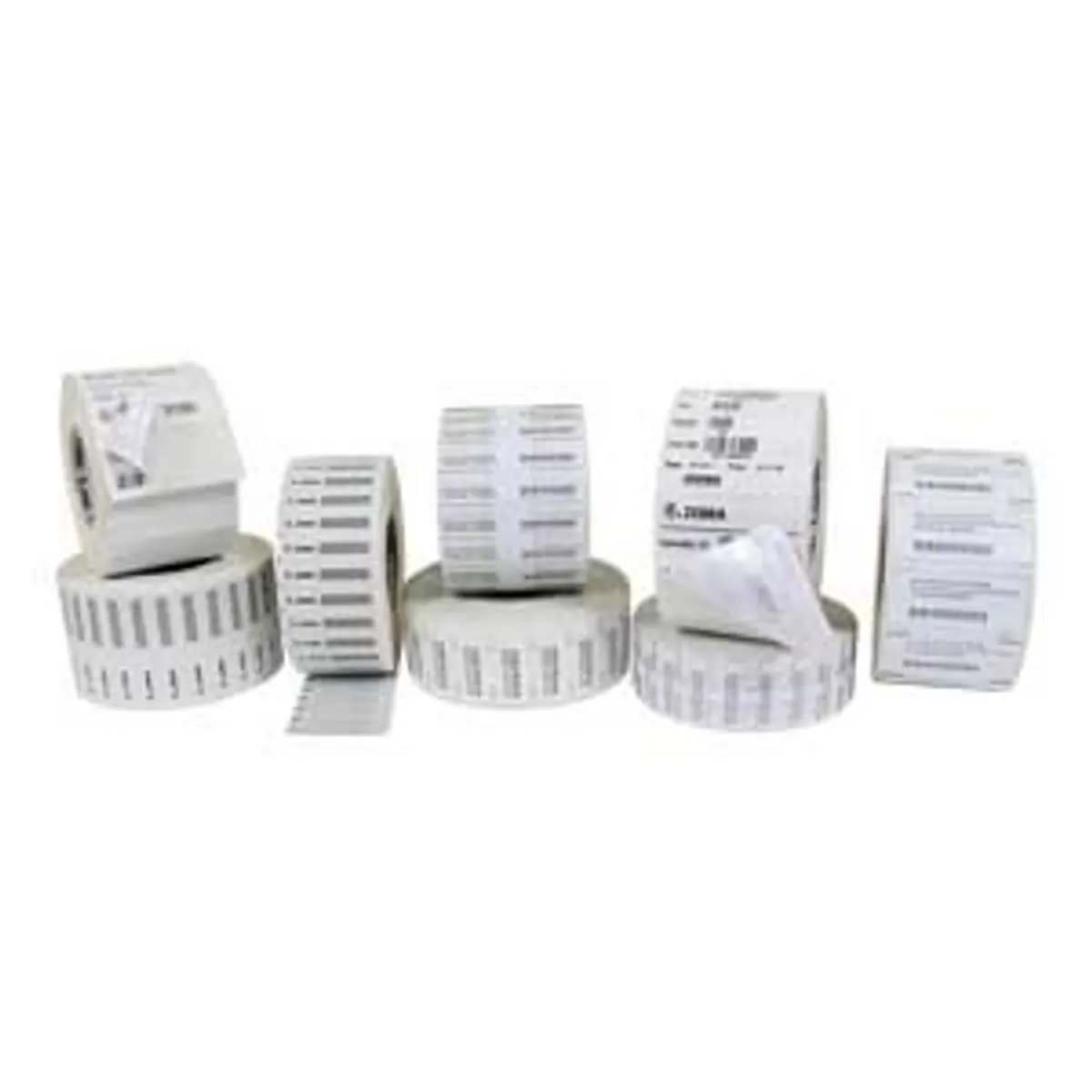 Zebra ZIPRD3016344 TT matt fehér PP 44x19mm termál transzfer 76 mm core RFID #1