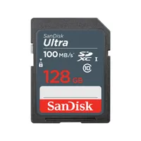 Sandisk SDSDUNR-128G-GN3IN Ultra SDXC memóriakártya 128 GB UHS-I Class 10 100 MBps