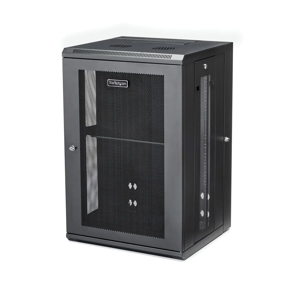 Startech.com RK1820WALHM Szerverrack burkolat 18U 60x90.4x55 cm 90 kg teherbírás fekete #1