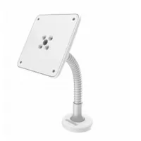 Self Positioning 159W Rugalmas karos tablet kioszk állvány fehér 12" acél