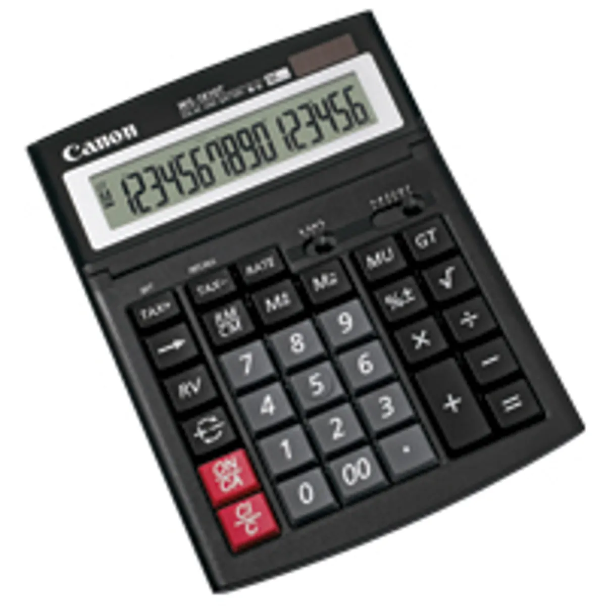 Canon 0696B001 WS-1610T 16 számjegyes LCD kijelző, állítható dőlésszög, adó- és valutaszámítás, hibrid energiaellátás #1