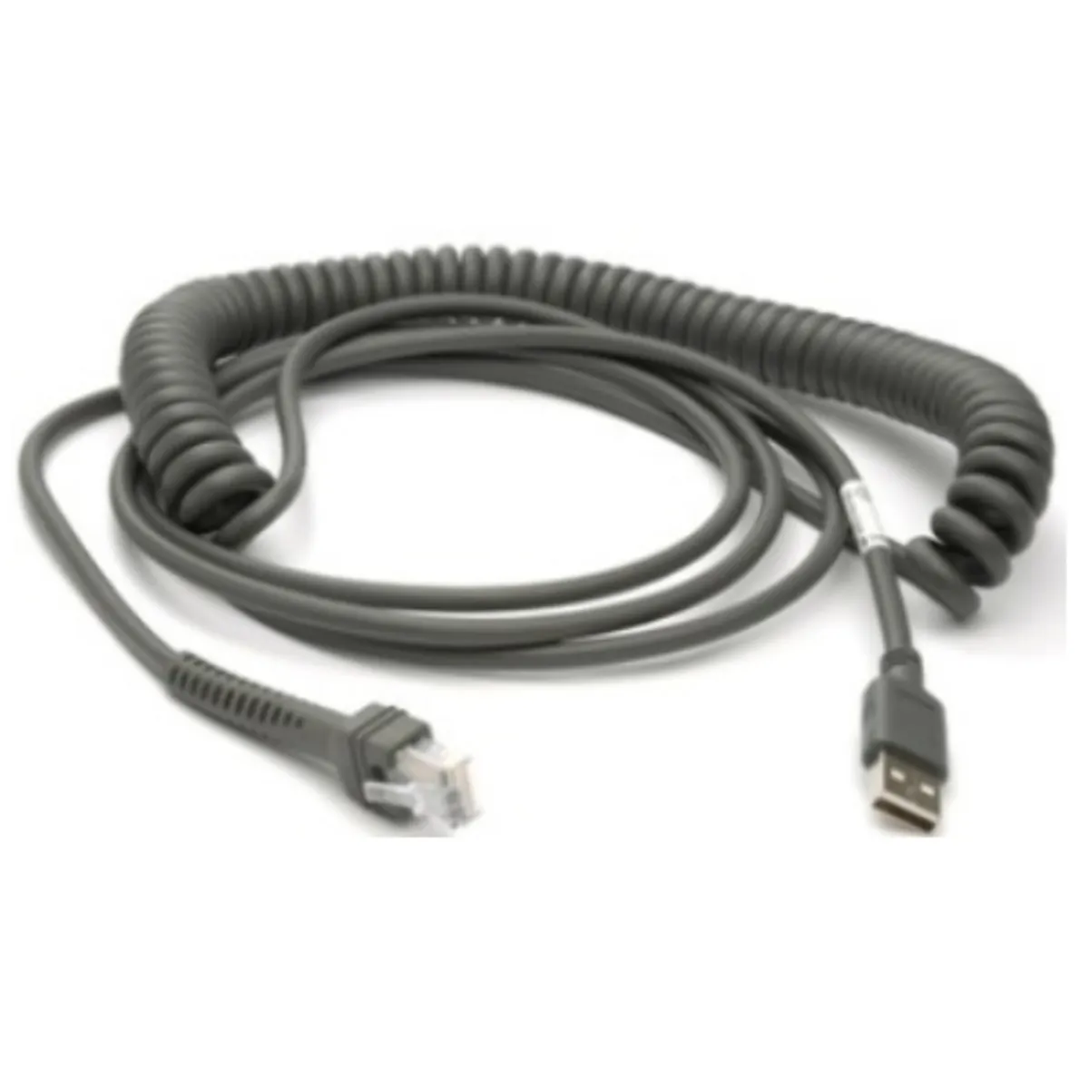 Zebra CBA-U29-C15ZBR USB adatkábel csatlakozó USB A hossz 4,57 m USB 2.0 fekete #1